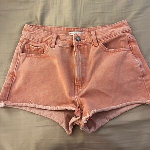 Sincerely Jules pink denim shorts